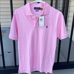 Ralph Lauren Light Pink Polo Shirt